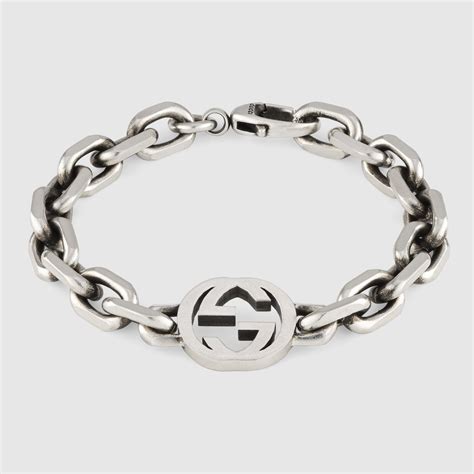 bracciale argento catenelle gucci vintage|Bracciali GUCCI da Donna .